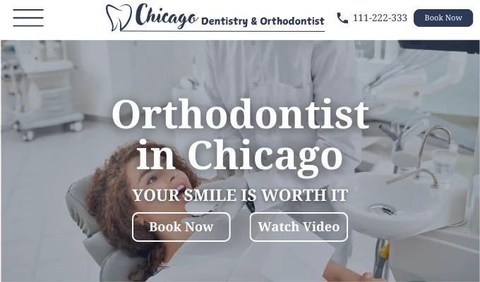 Orthodontist web developer in chicago