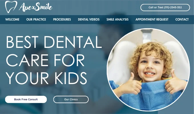 Pediatric Web Design Services in Indiana