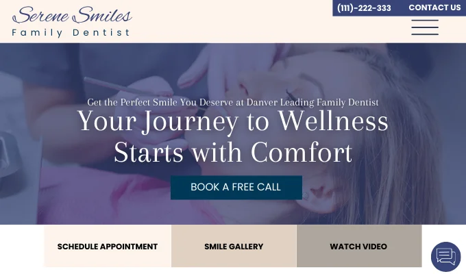 best Family dentist website developer in Denver