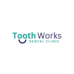 Tooth work dental logo